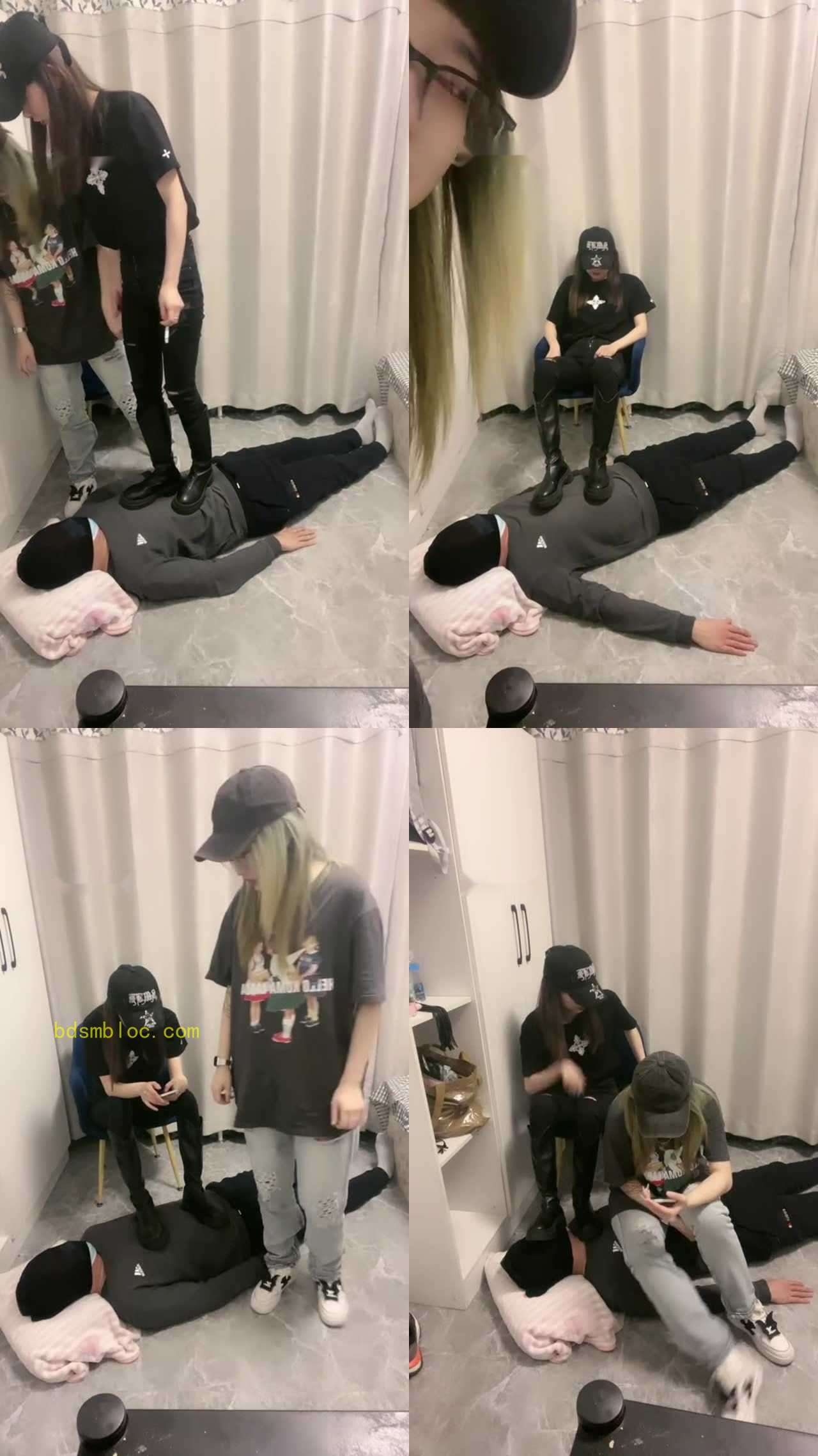 【诗诗】双S美少女踩踏专场
