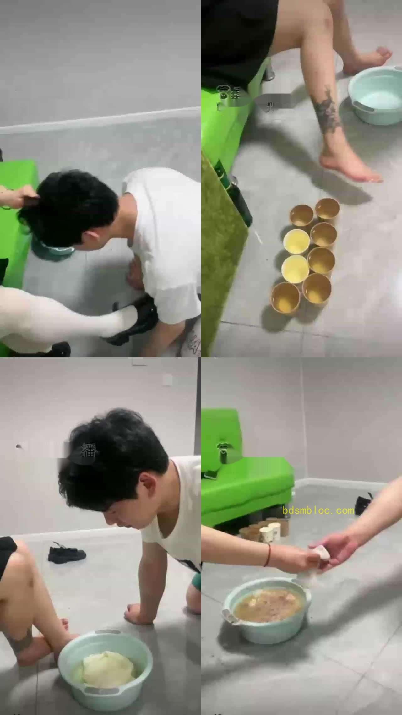 【逗逗s】调教大量圣水呕吐物浸泡丝袜