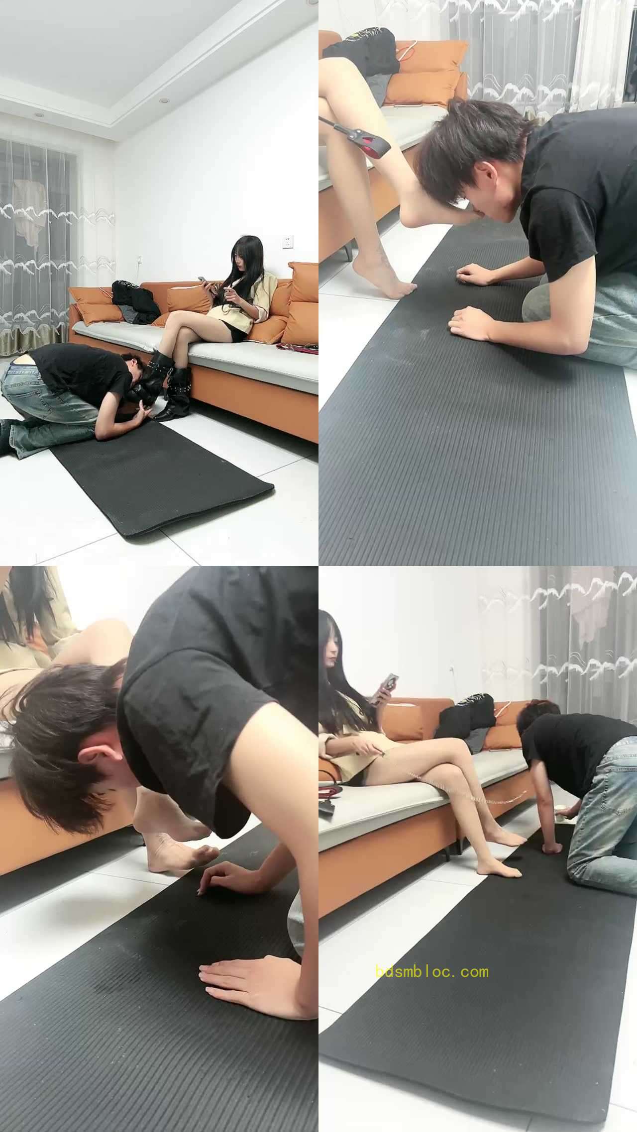 【缚翼盟契】骚狗圣水调教场