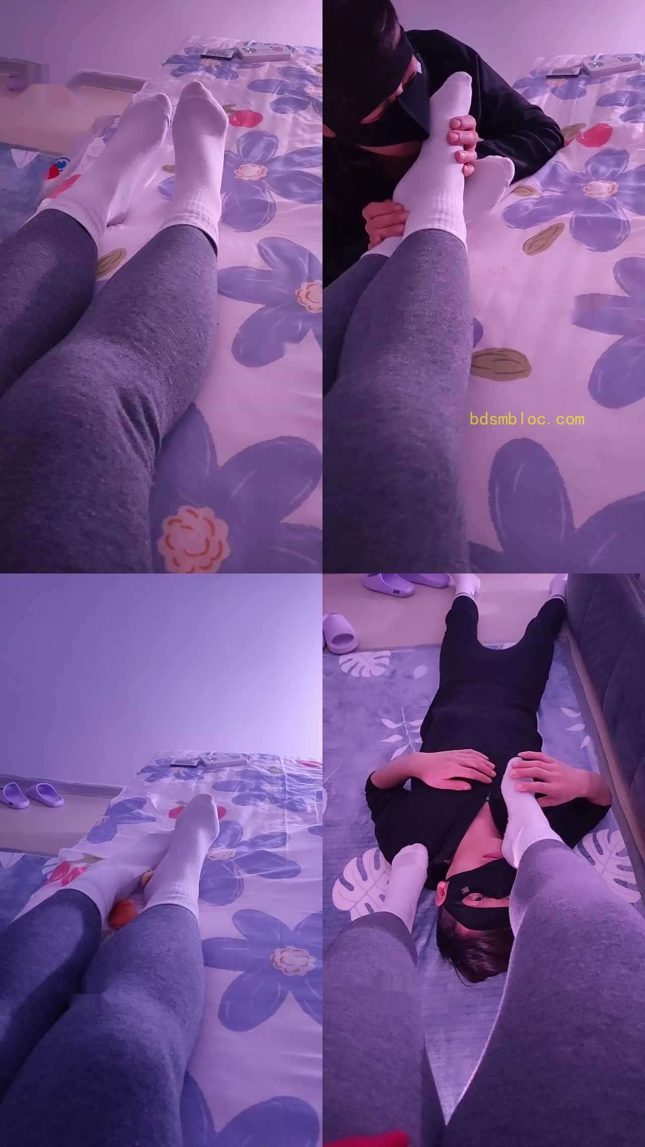 【洛芯s女帝】白棉袜场调教小狗子