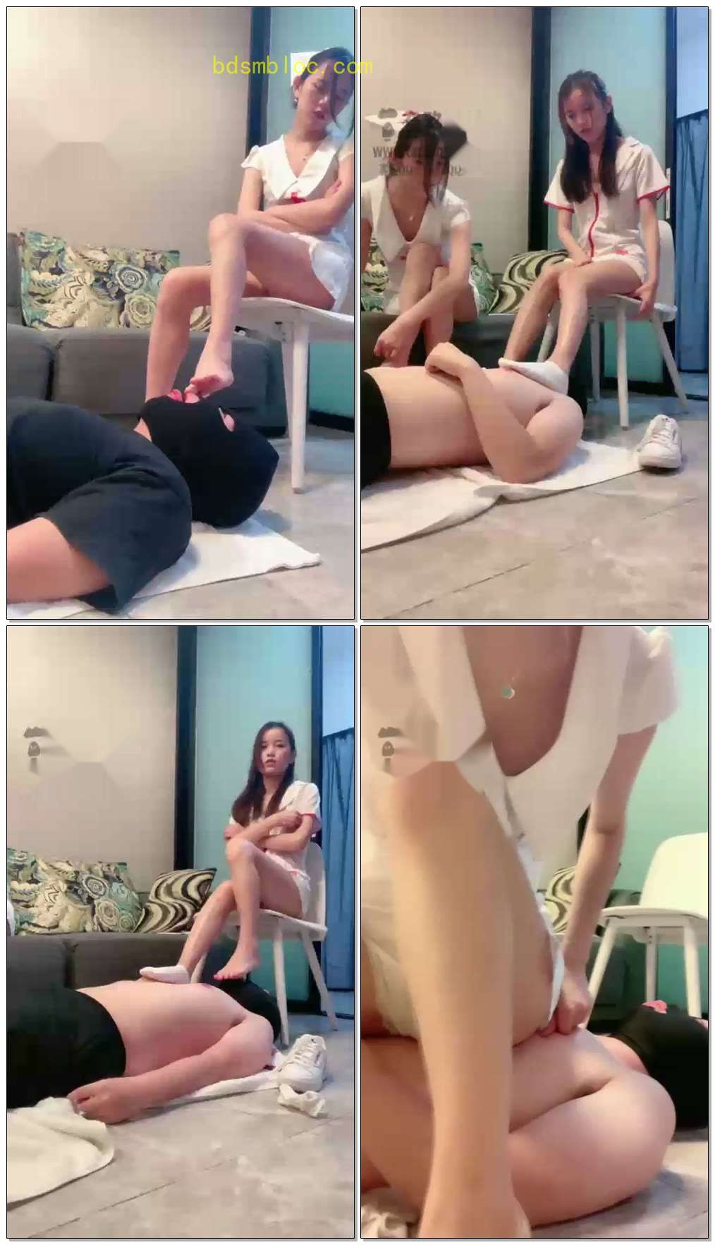 【漫漫s双胞&amp;诗诗s】双S调教护士姐姐的羞辱治疗