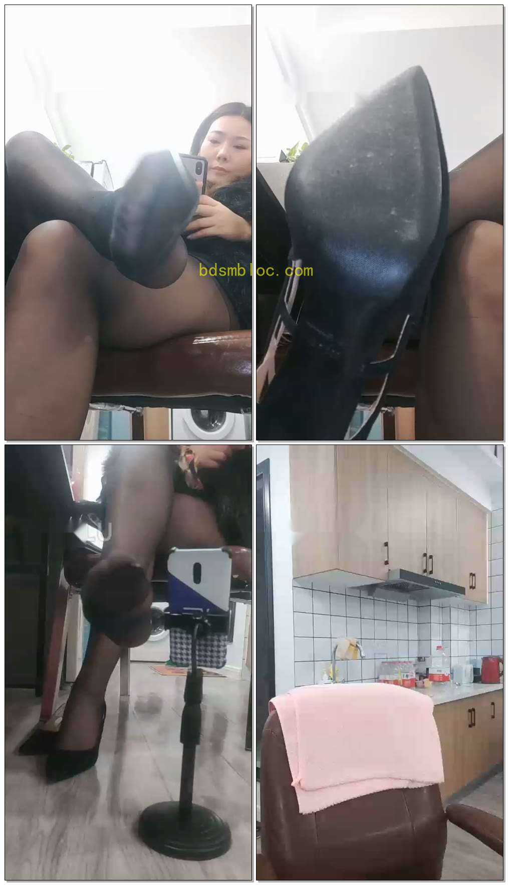【七色女王】专场舔脚