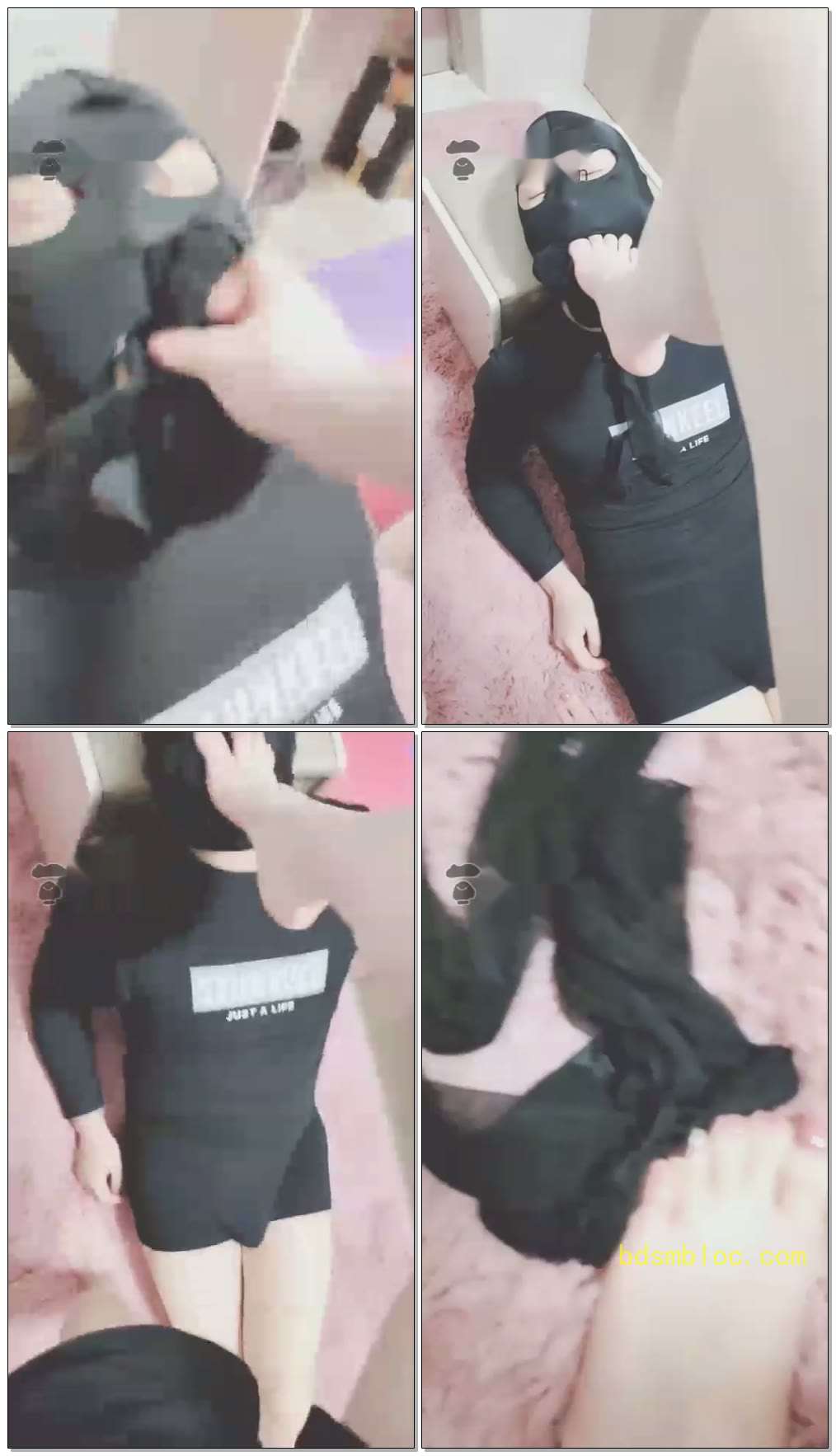 【灵竹】邻居居然偷舔丝袜,我就让他好好吃个够
