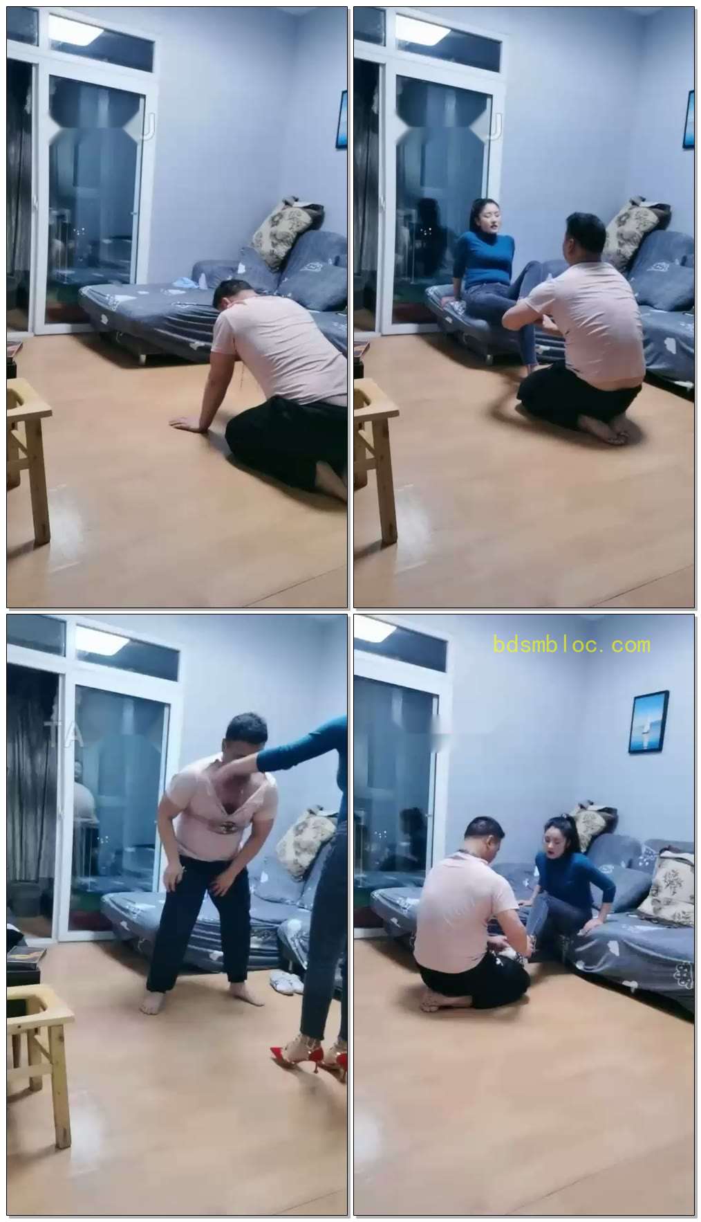 【重庆仙儿女王】无底线暴力踢端家奴！