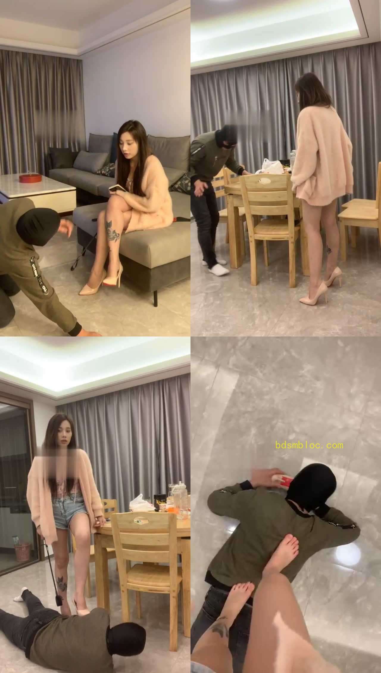 【C爷】长腿车模tj欠钱贱狗