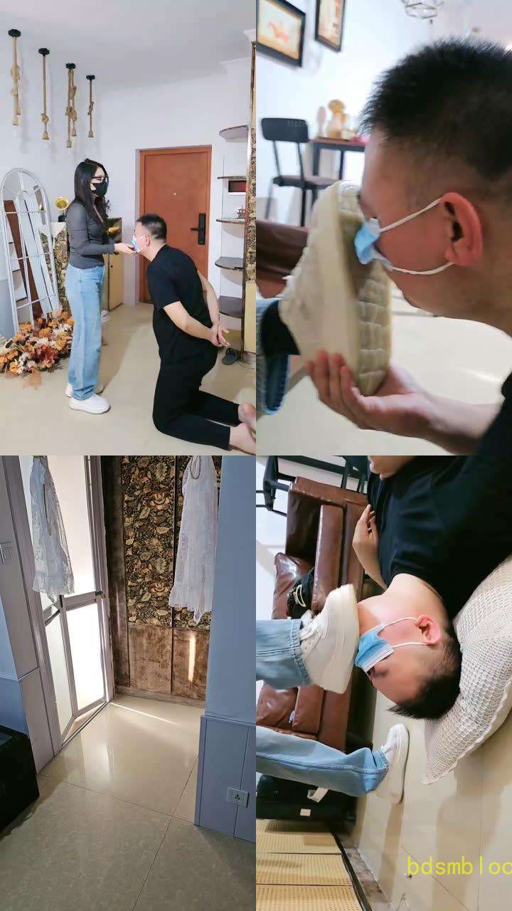 【夏娃】40岁老狗耳光圣水鞋底奴