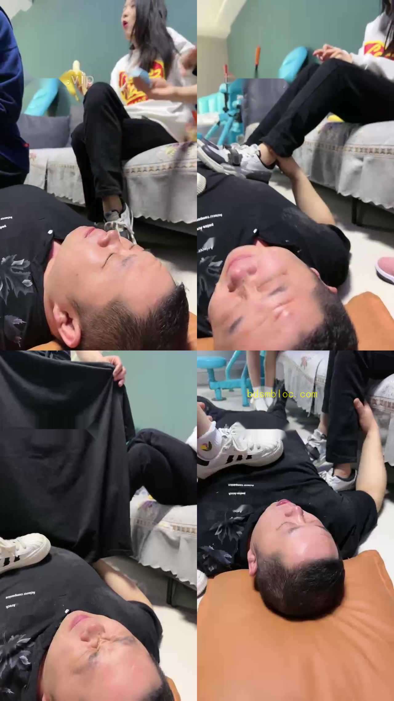 【精神小妹】3素人学生主-口水+浓痰+咀嚼物喂食