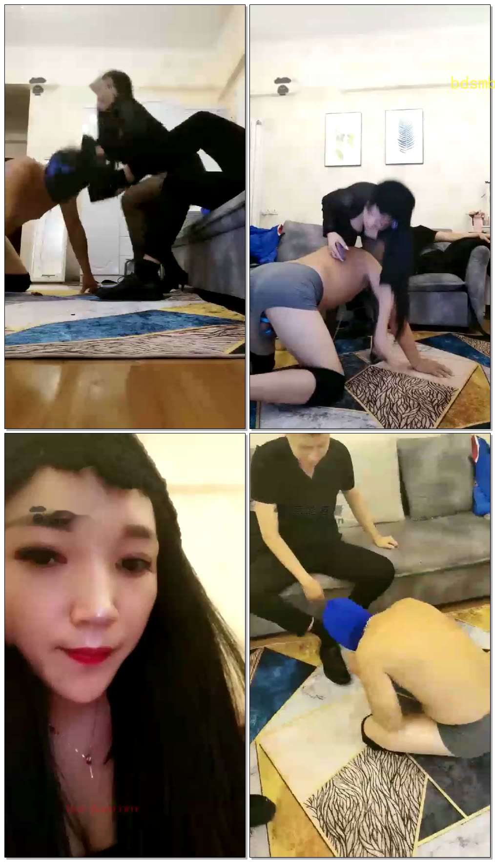 【傲小白】首播情侣主脚下的绿帽羞辱专场