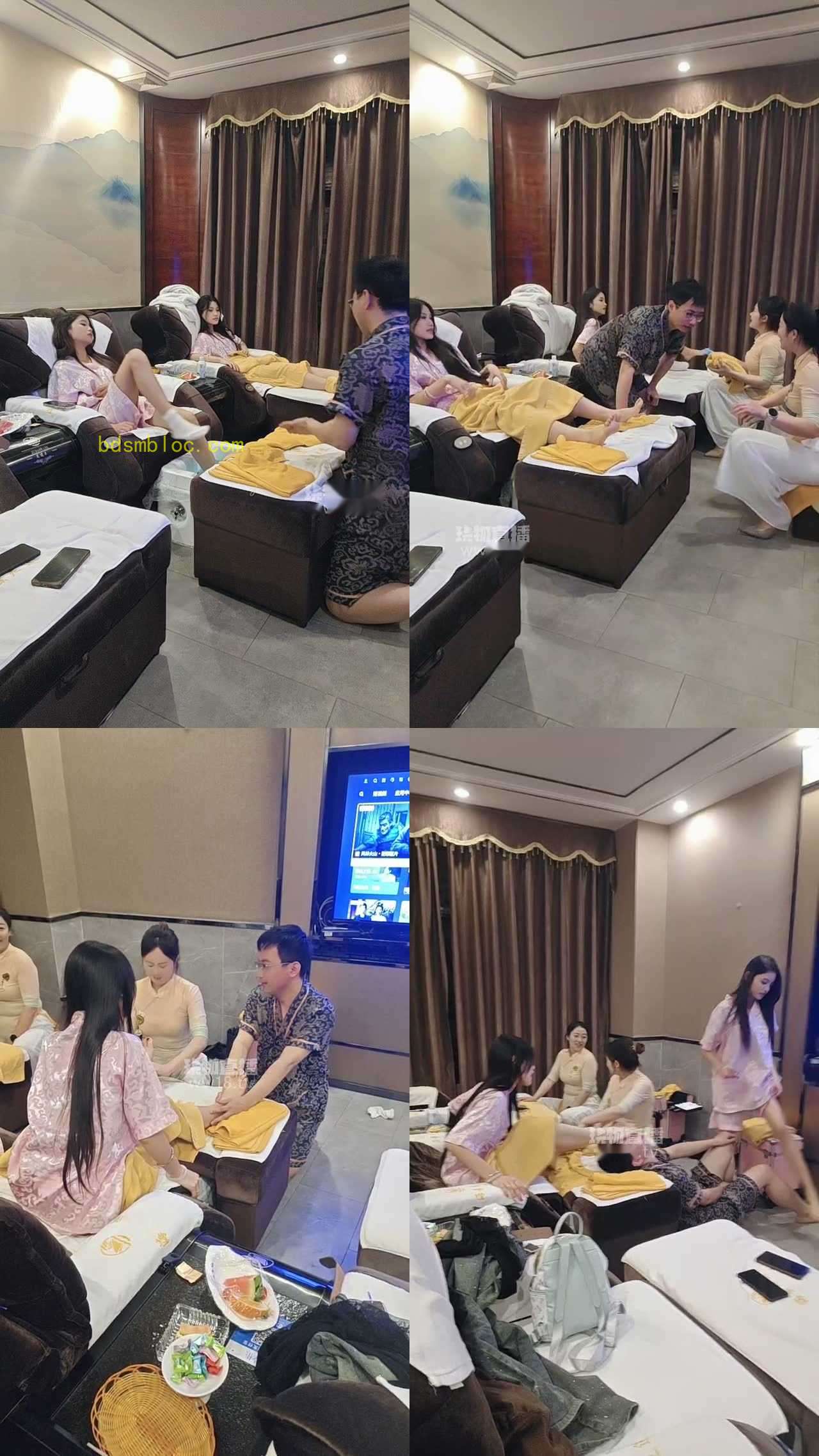 【婉晴大大S】开发沐足技师调教贱狗