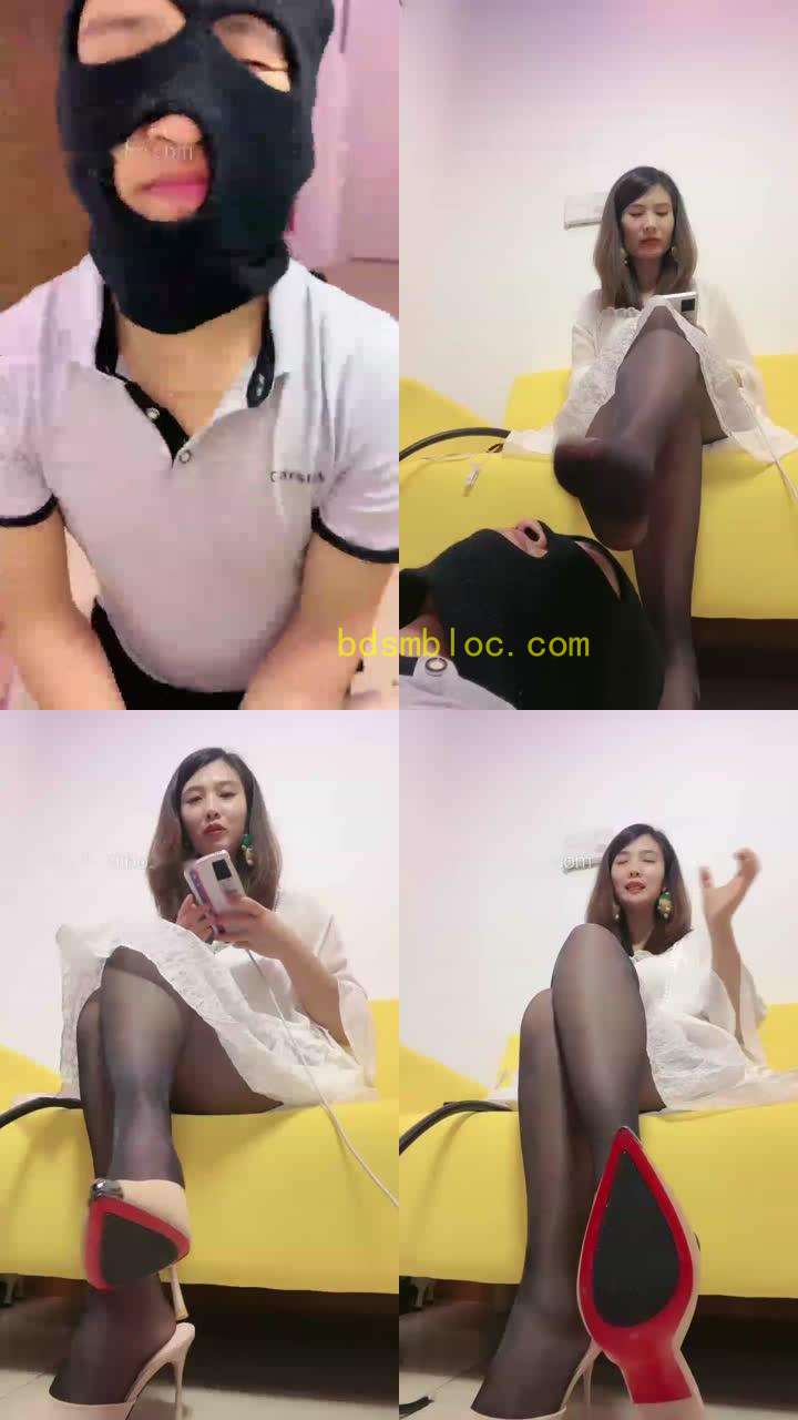 【Lisa宝宝】随意调会鞭打舔脚耳光