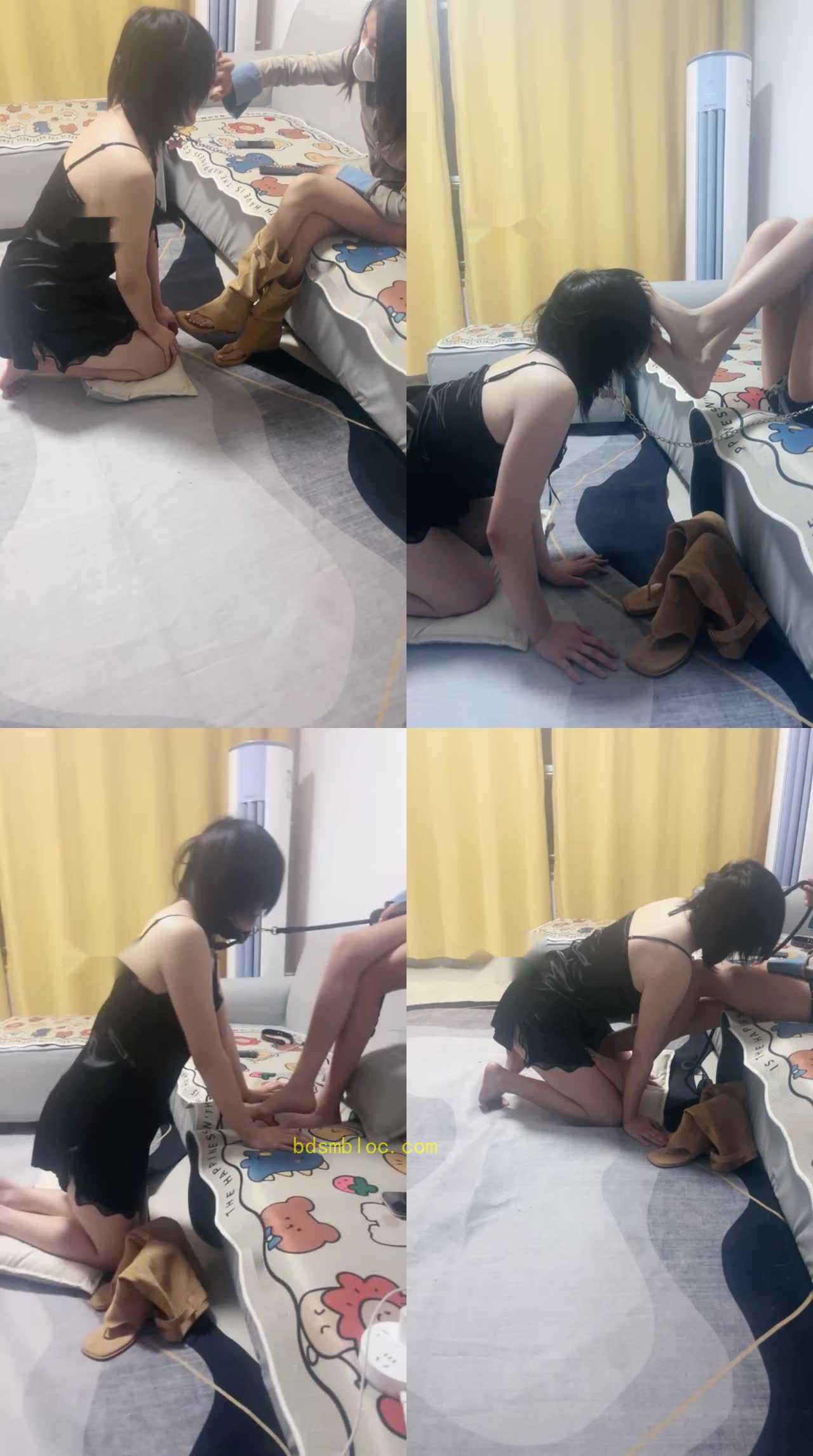 【司黎里】闺蜜犬-碾压狗爪/抽耳光/骑马狗爬/裸足插嘴