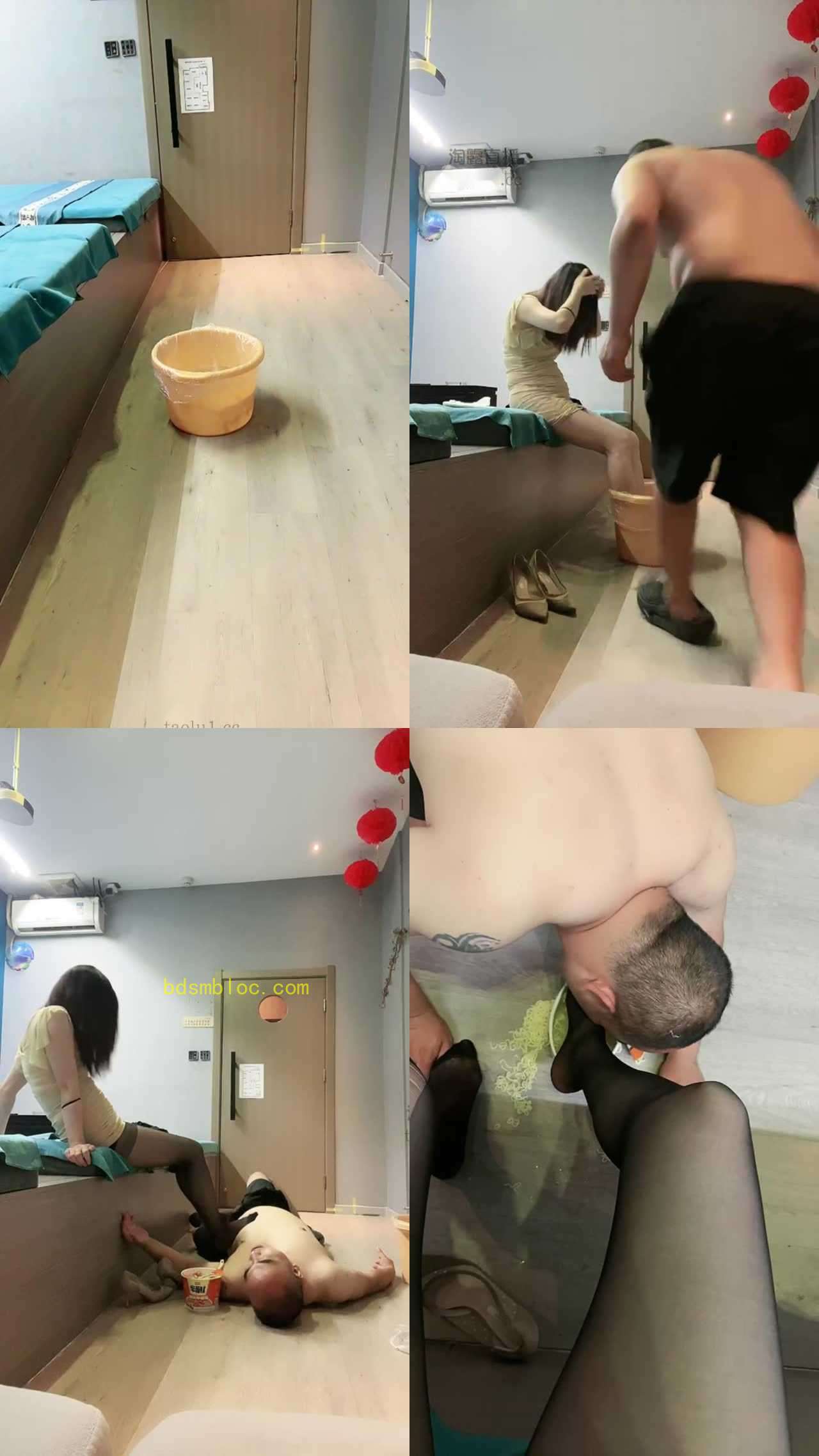 【西北傻子】足疗店女神洗脚水泡面