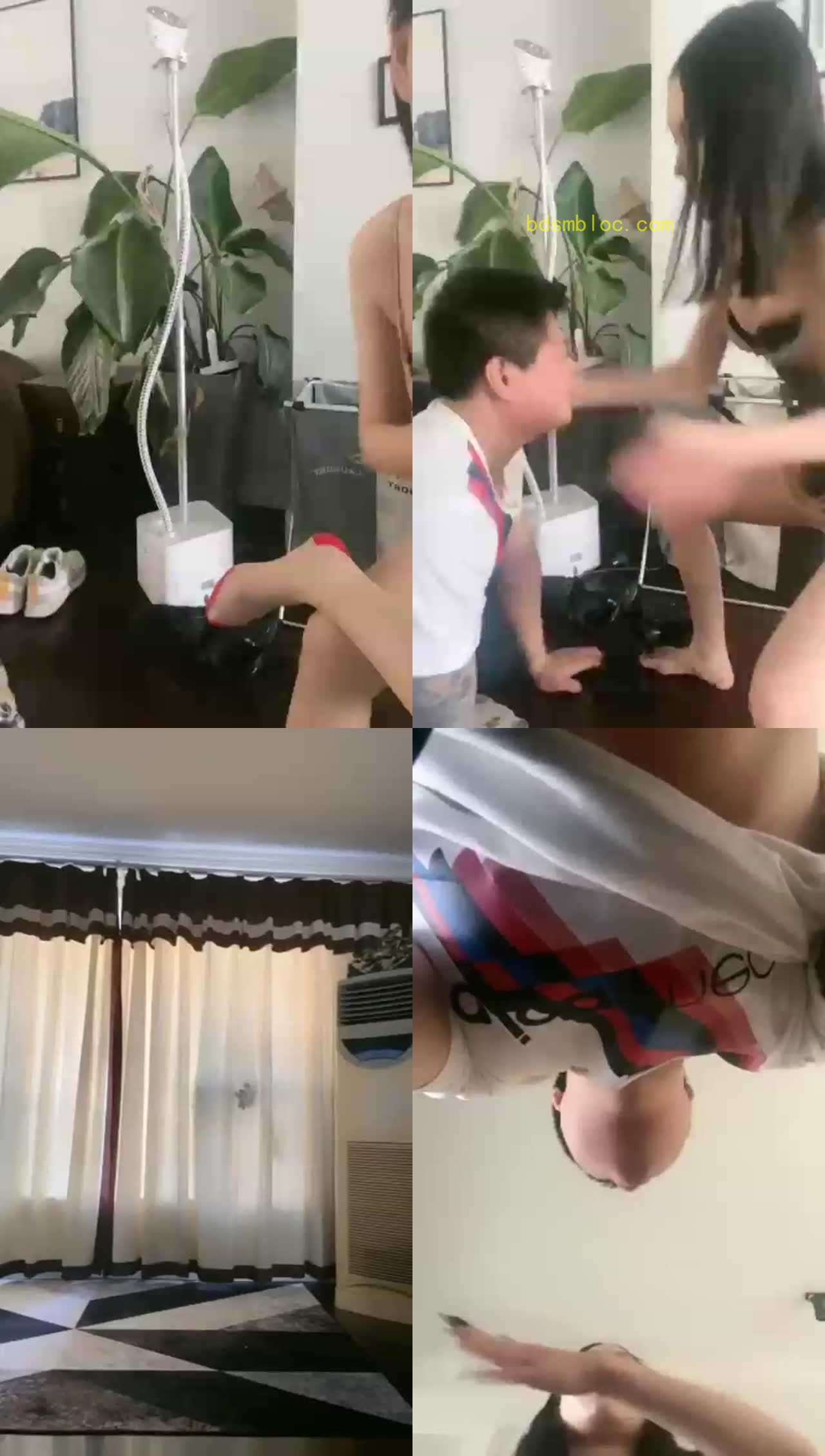 【伊茜】耳光脚耳光踩踏