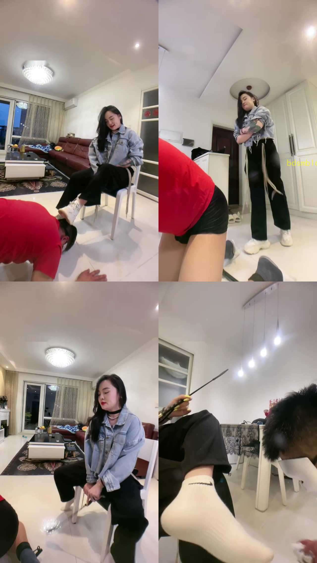 【安晴】精神小妹脏鞋暴力虐狗奴