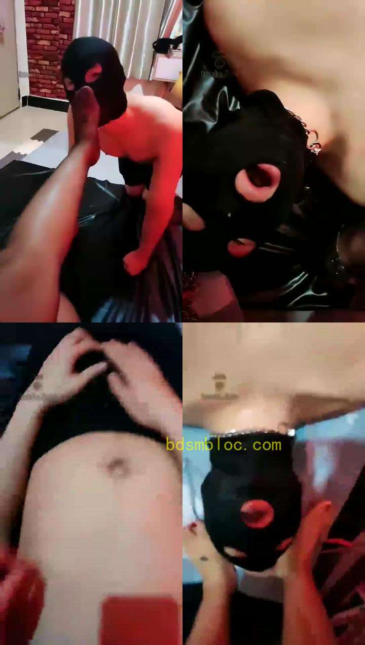 【蓝蓝S】小奶狗的第一次，脚喂食，舔足，强制圣水