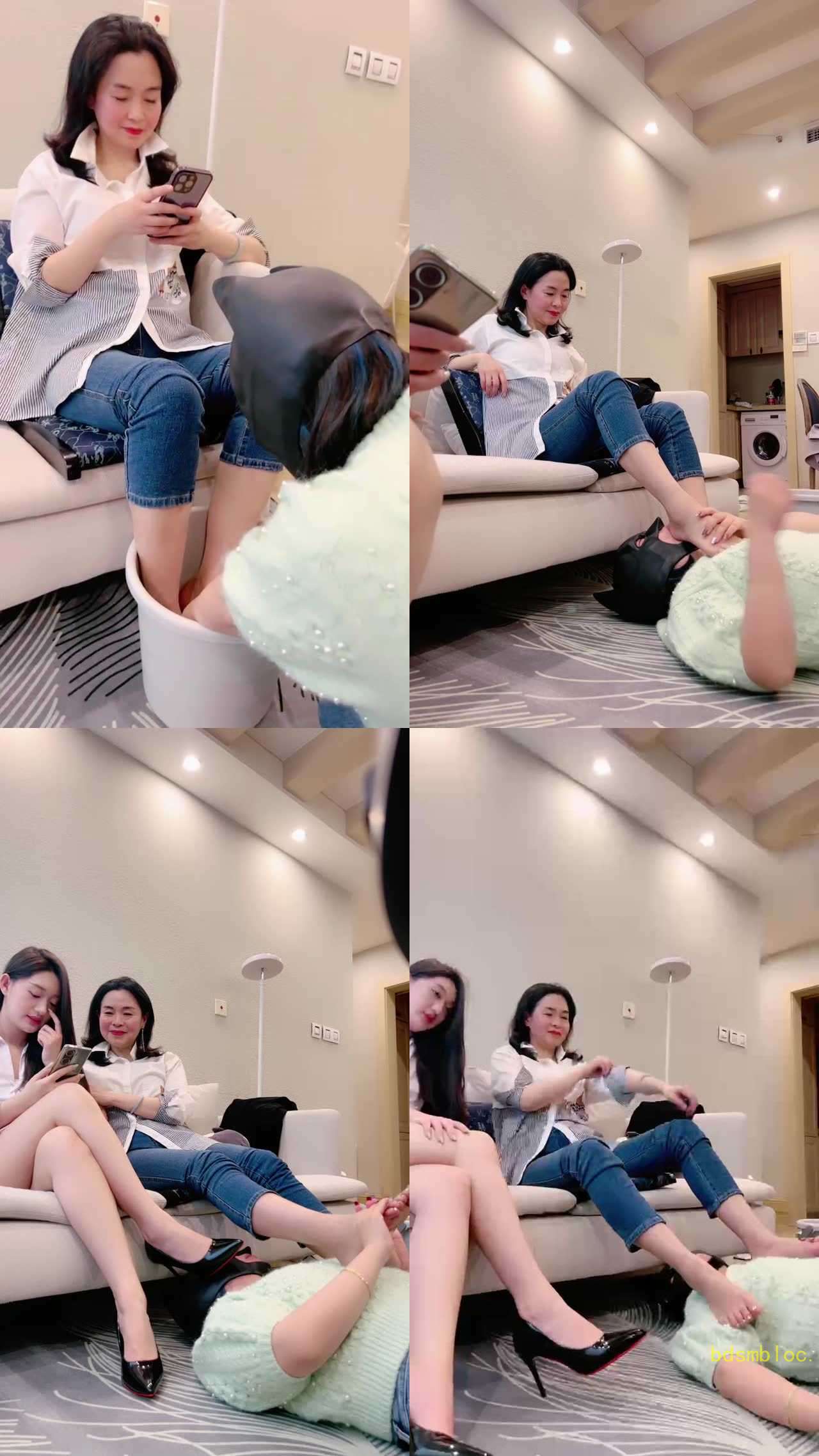 【上海赵丽颖】推荐-真实母女裸足高跟蹂躏母畜