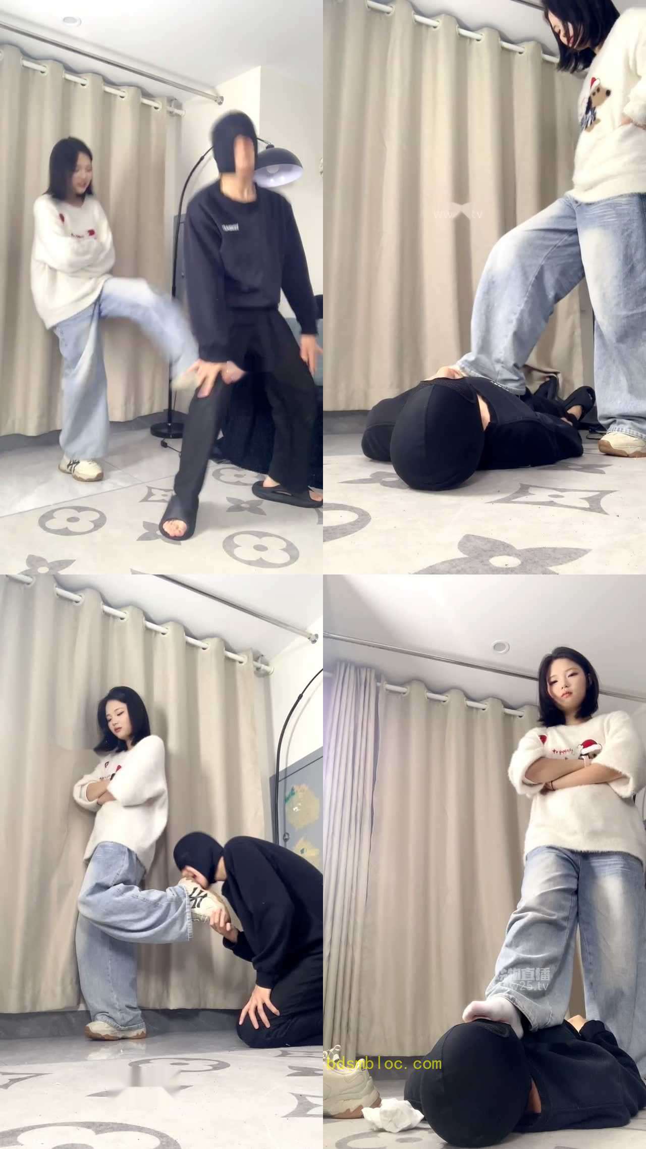 【女生也能很暴力】06甜妹踢裆场
