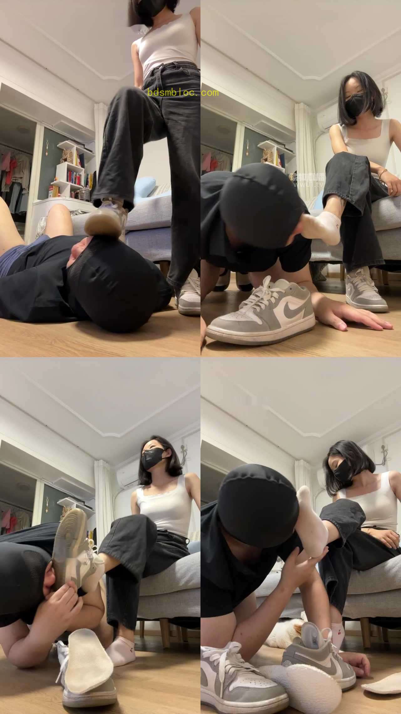 【可可公主】一周臭棉袜训练除臭狗