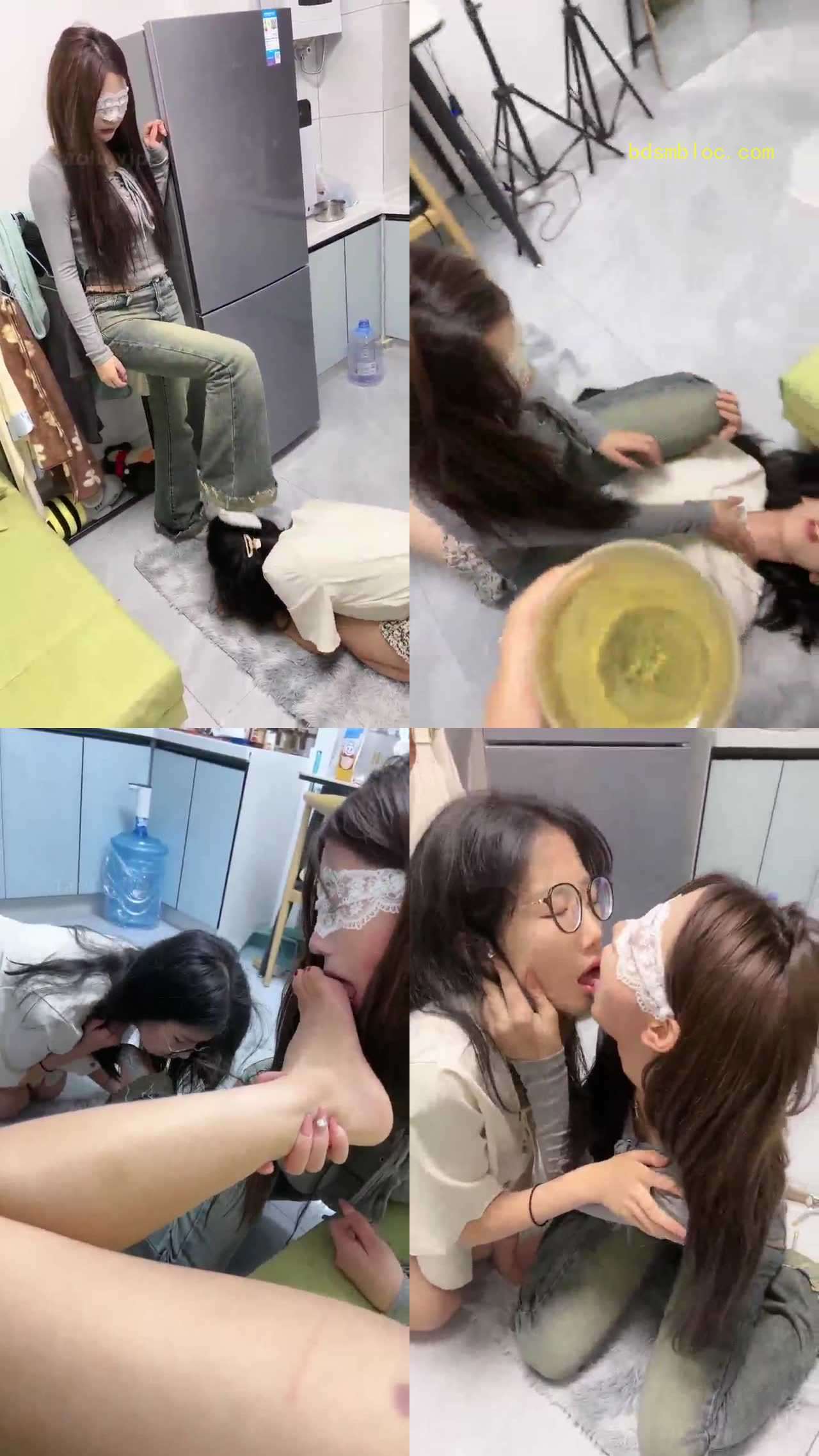 【橙宝】双高中生女奴