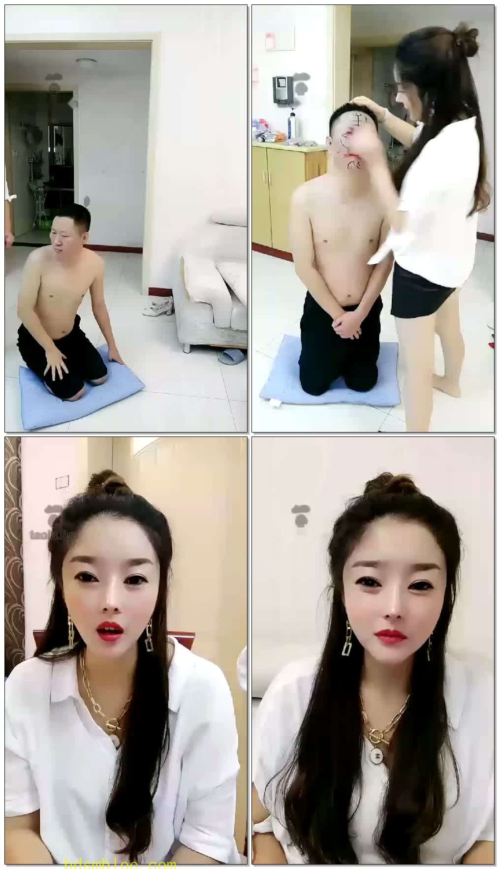 【重庆仙儿女王】暴击耳光！加踢裆超狠【155分钟】【普清】