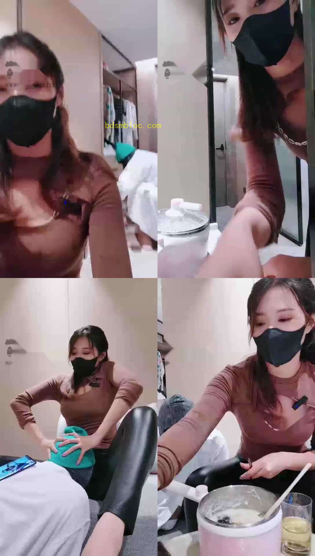 【若依】皮裤艹脸，圣水骚尿给姐夫煮面吃