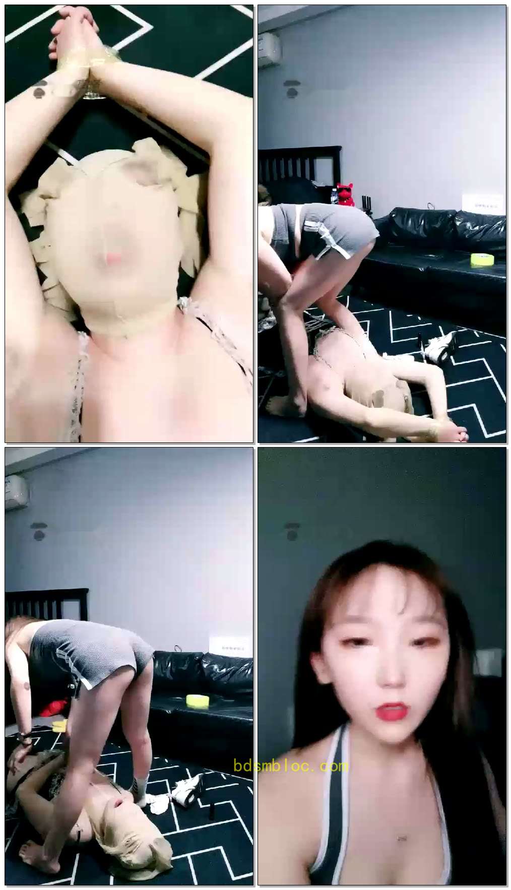 【汐雯s】调教我的小女奴，语言给力羞辱
