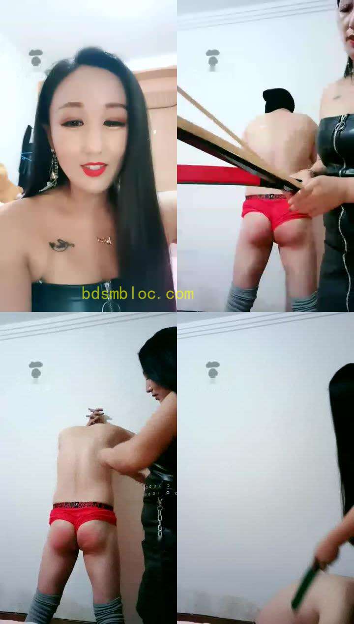【魔蝎女王】直播调教重度