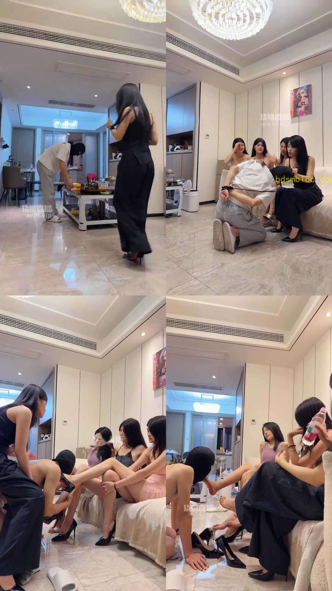 【琴月】四姐妹调教黑心维修工