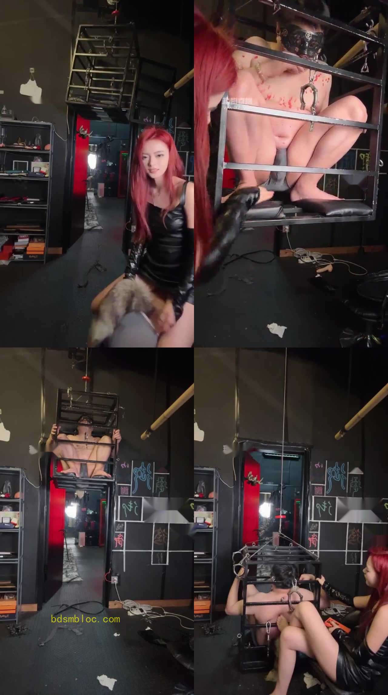 【Kinky在广州】悬空牢笼