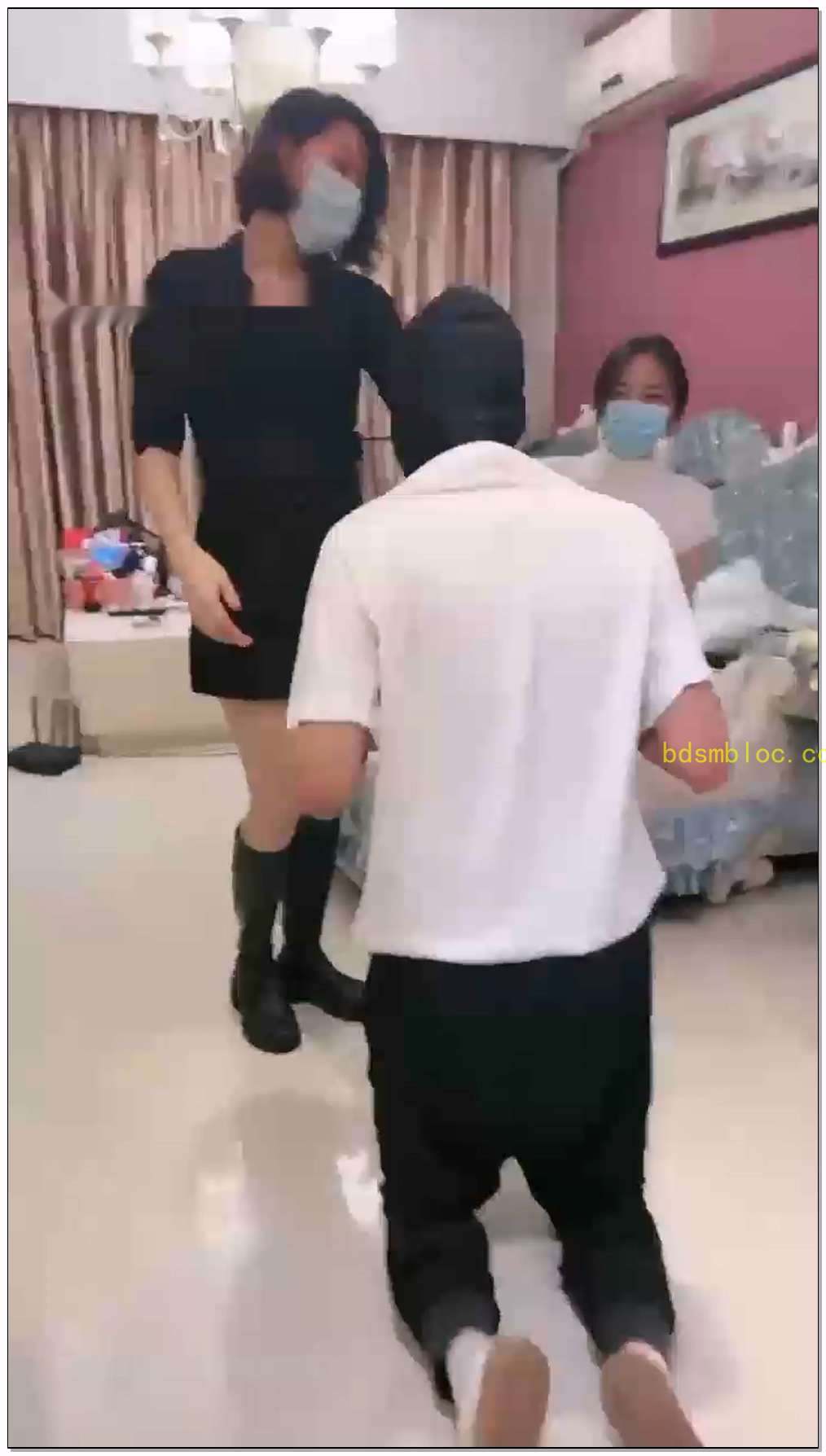 【丹祖宗】两个女王一起把小奶狗玩废了