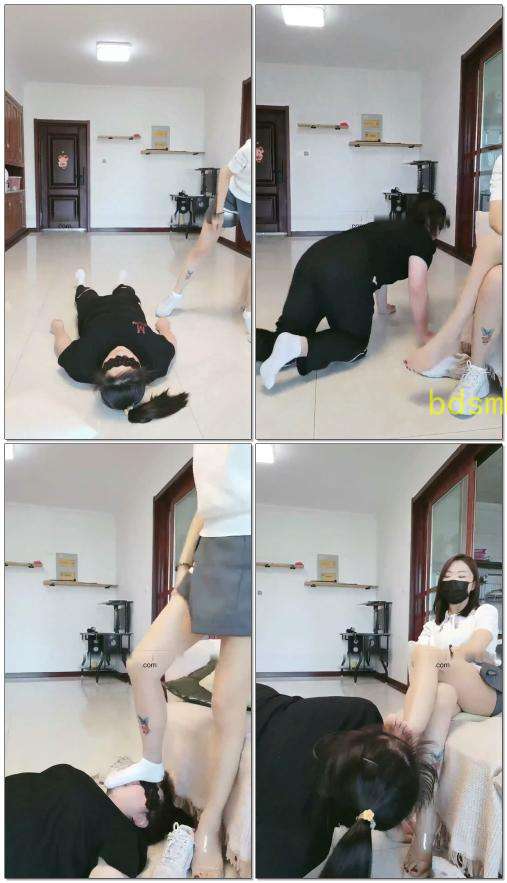 【凌儿女神】白棉袜深喉