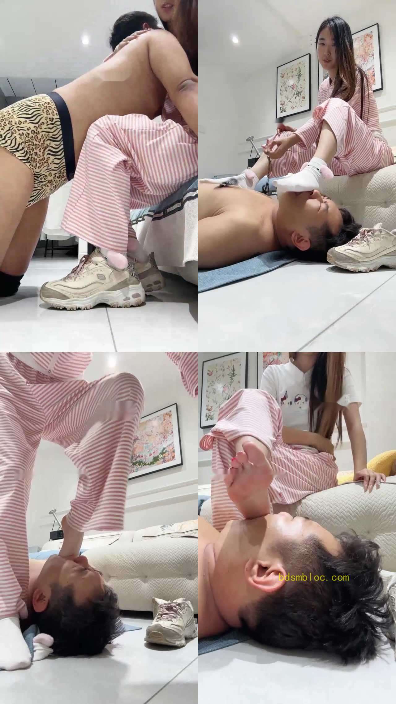 【艾斯S175】直播脏鞋臭袜调狗