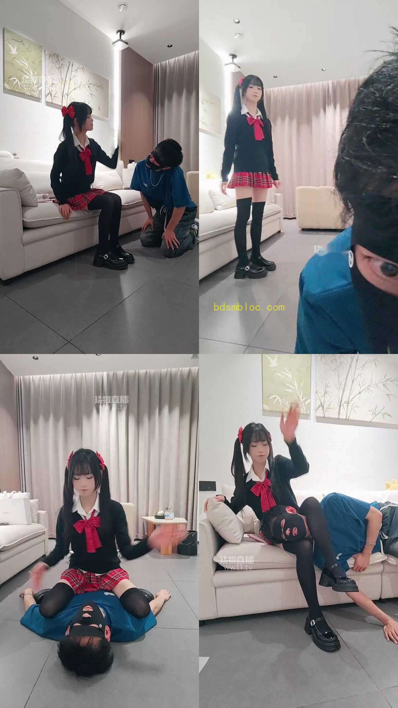 【萝莉收割机】07萝莉暴力耳光专场
