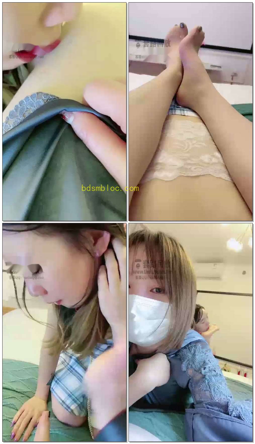 【茹雪】女学生床上伺候老师舌浴