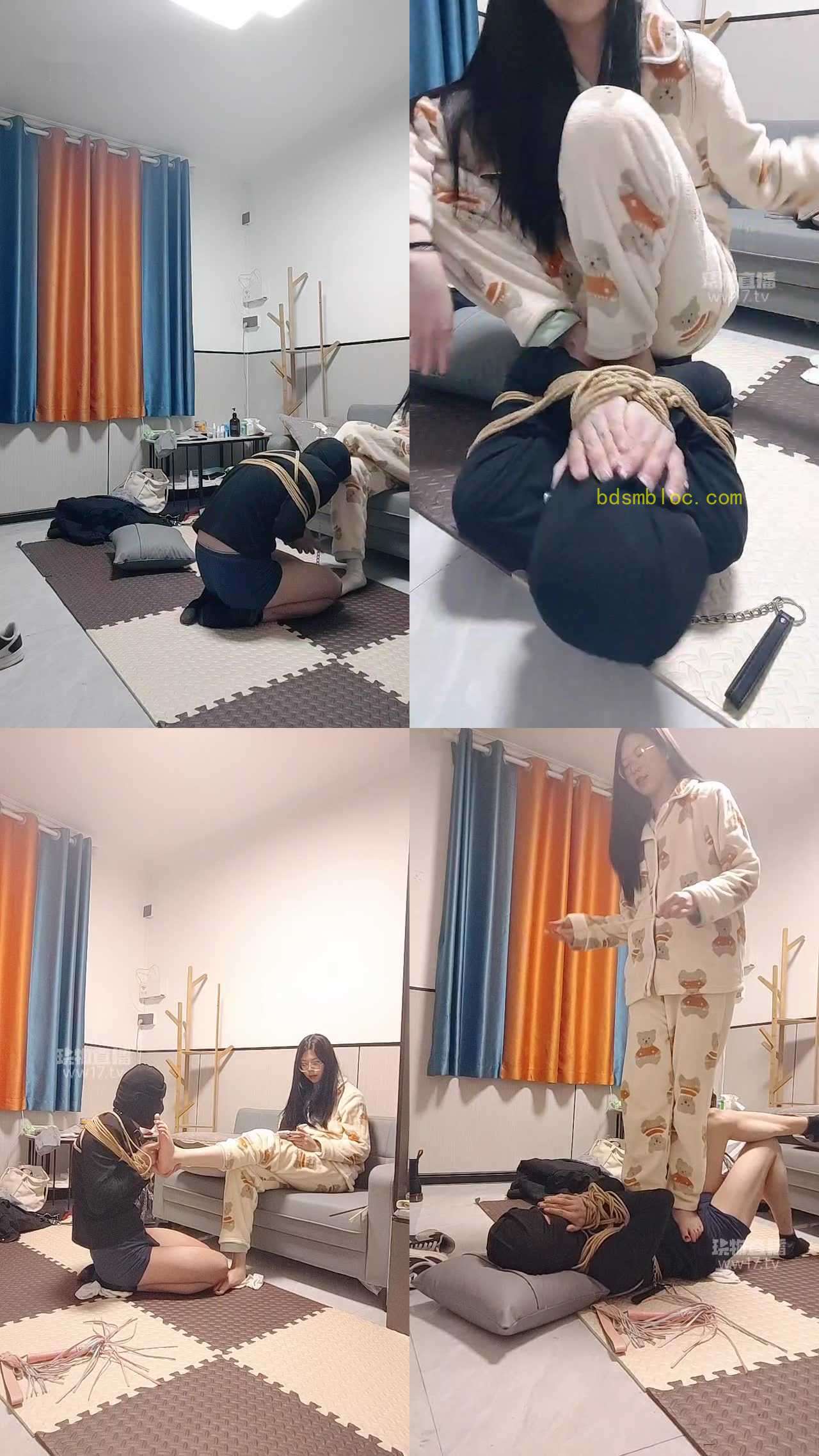 【深圳女S婷大人】冬天热热身打打男M