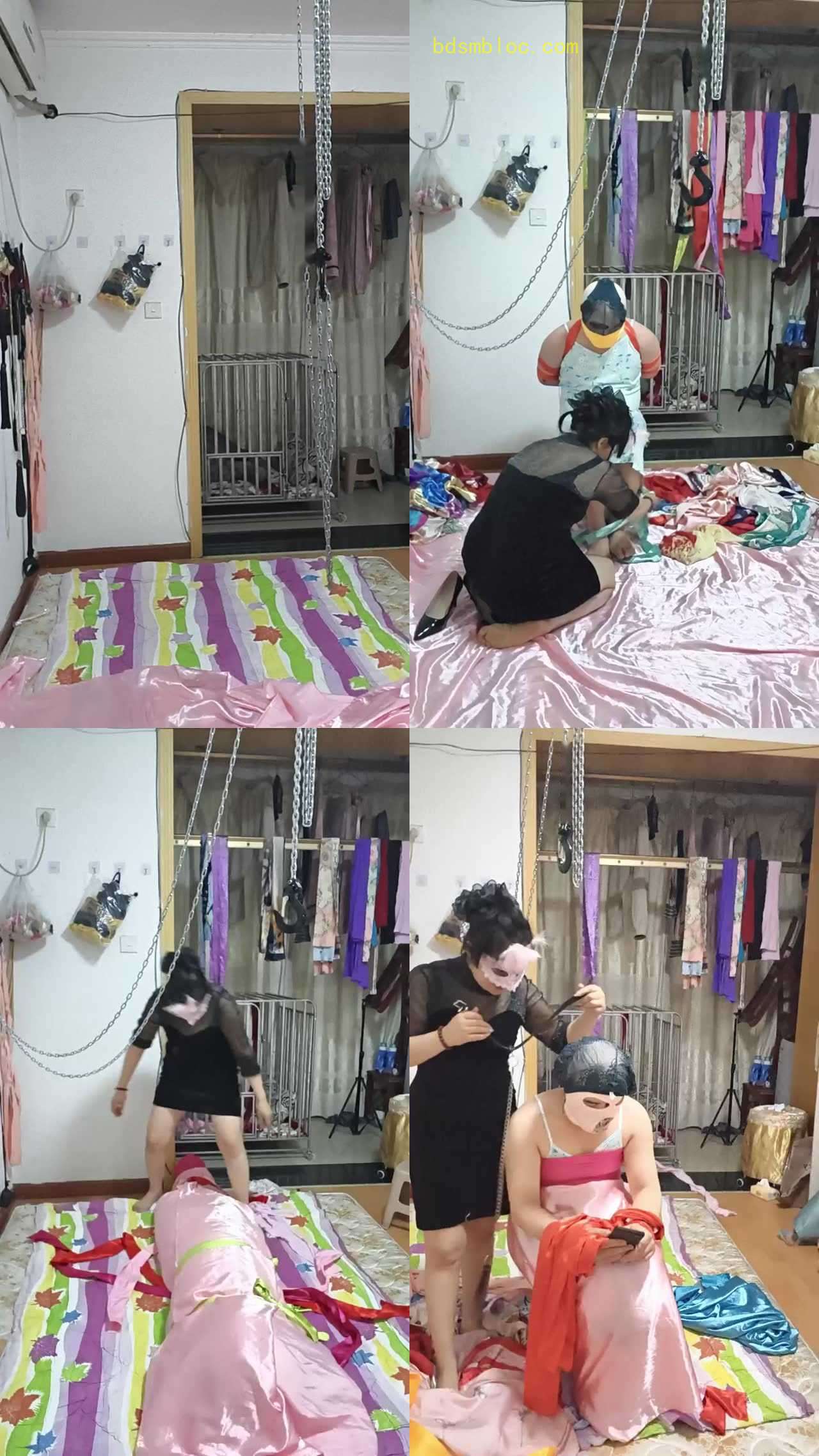 【宿迁女主】五花大绑全包囚禁窒息