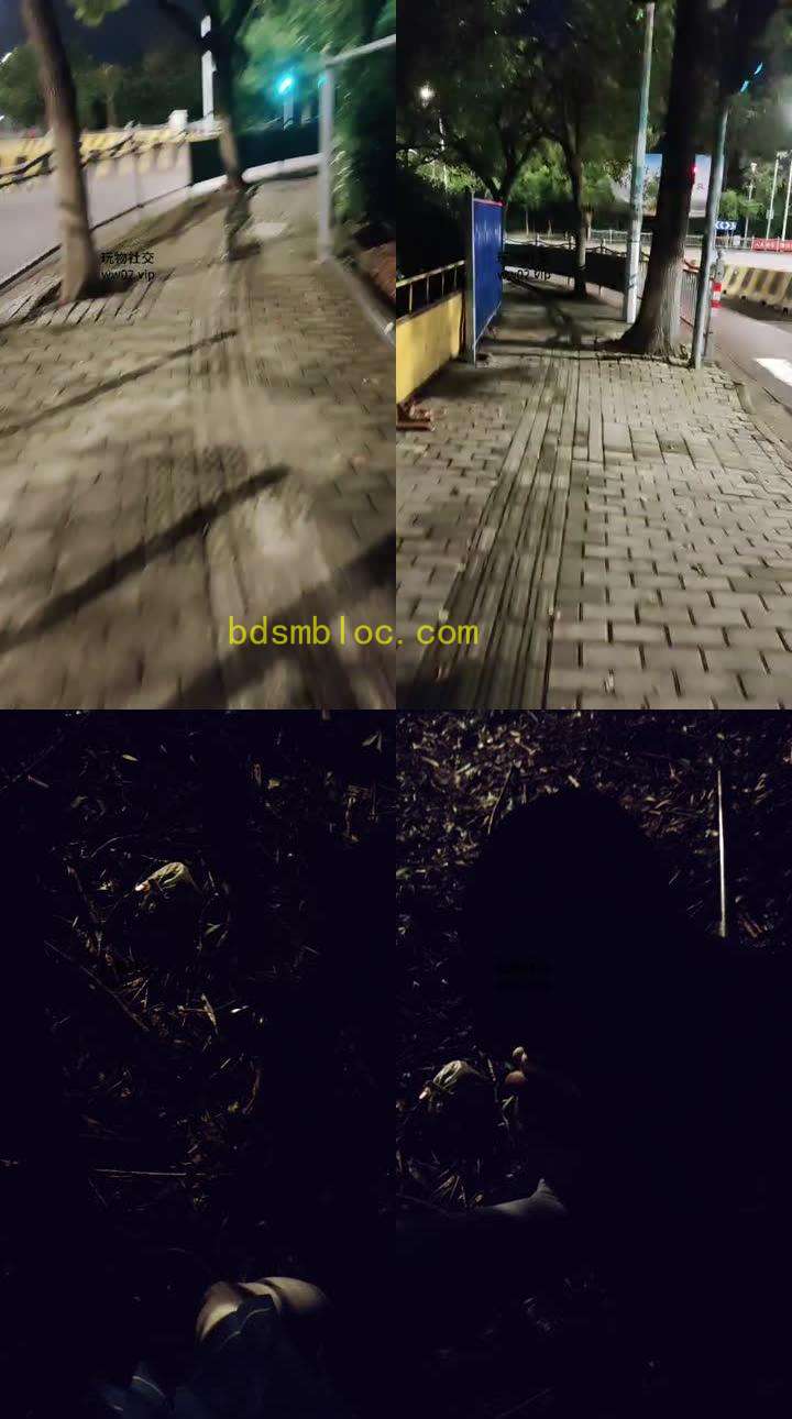 【苏梦】户外白袜玩跟踪狂