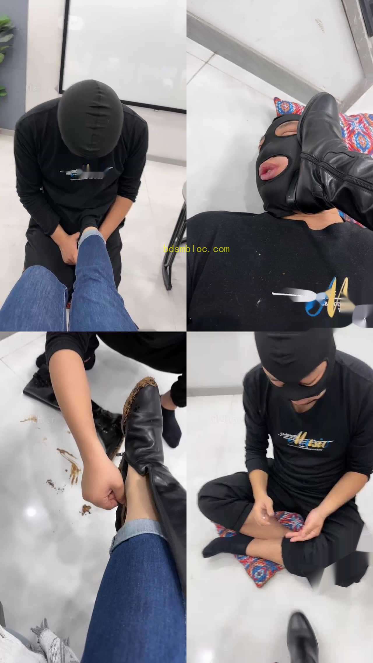 【辣姐】长靴踩踏/下跪伺候/清理泥巴鞋底