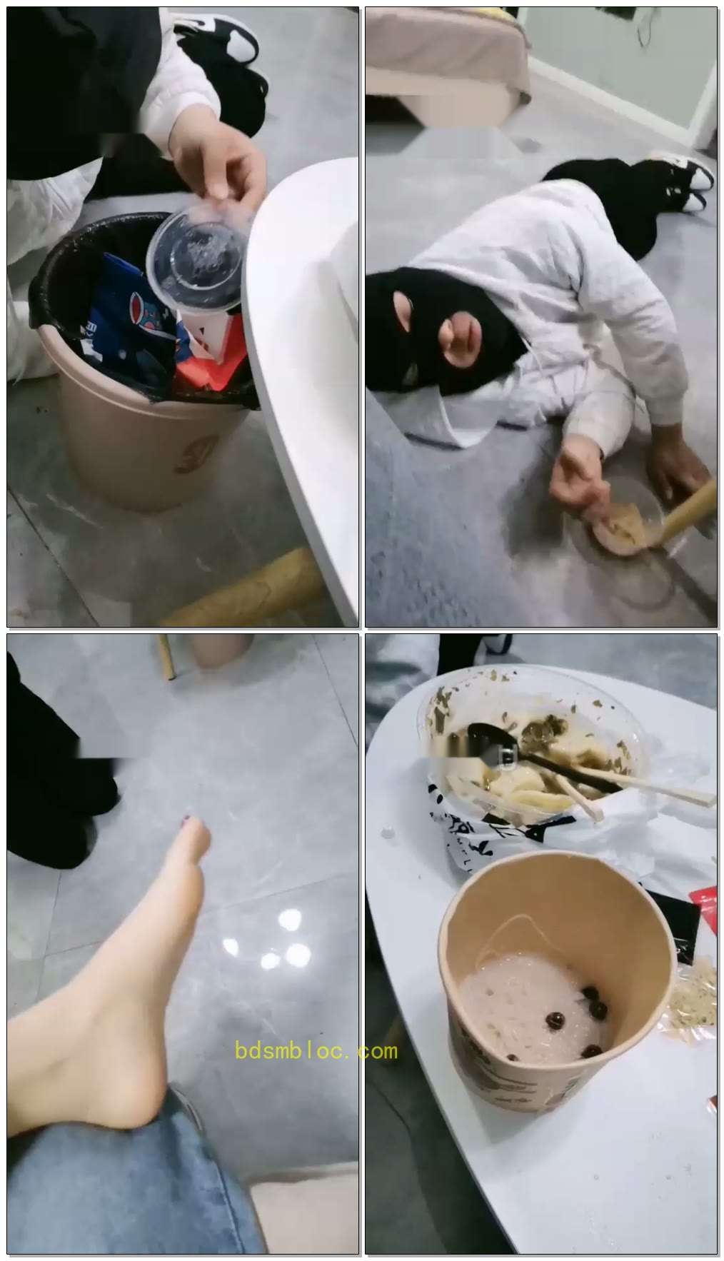 【黛黛s】给狗做黑暗料理，圣水粉丝，舔垃圾