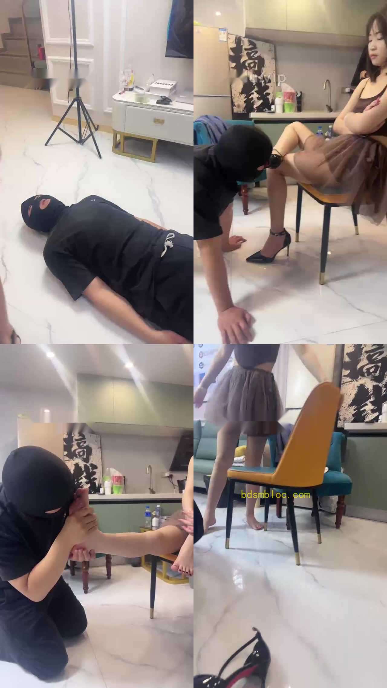 【阿昆】挑战重度全能-拧耳朵/高跟全体重踩/抽耳光转胯骑马/提档