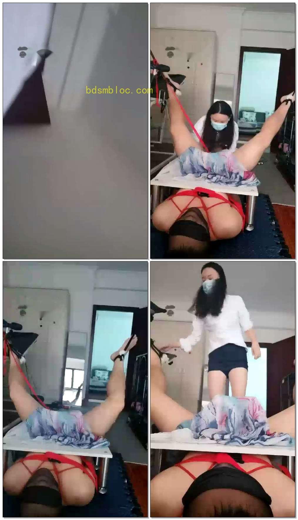 【幸运女王】绳艺与爆菊