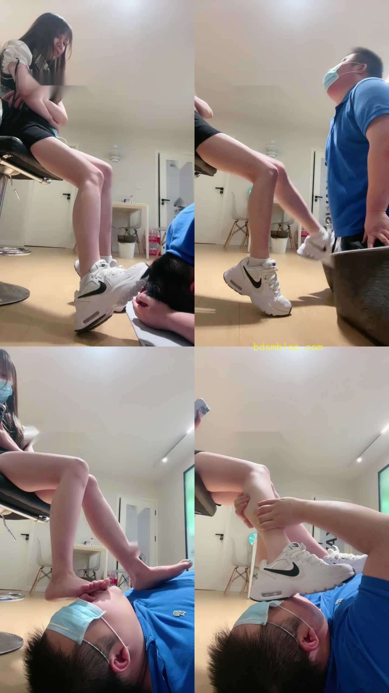【樱桃大大】萝莉学生主原味鞋袜羞辱老师