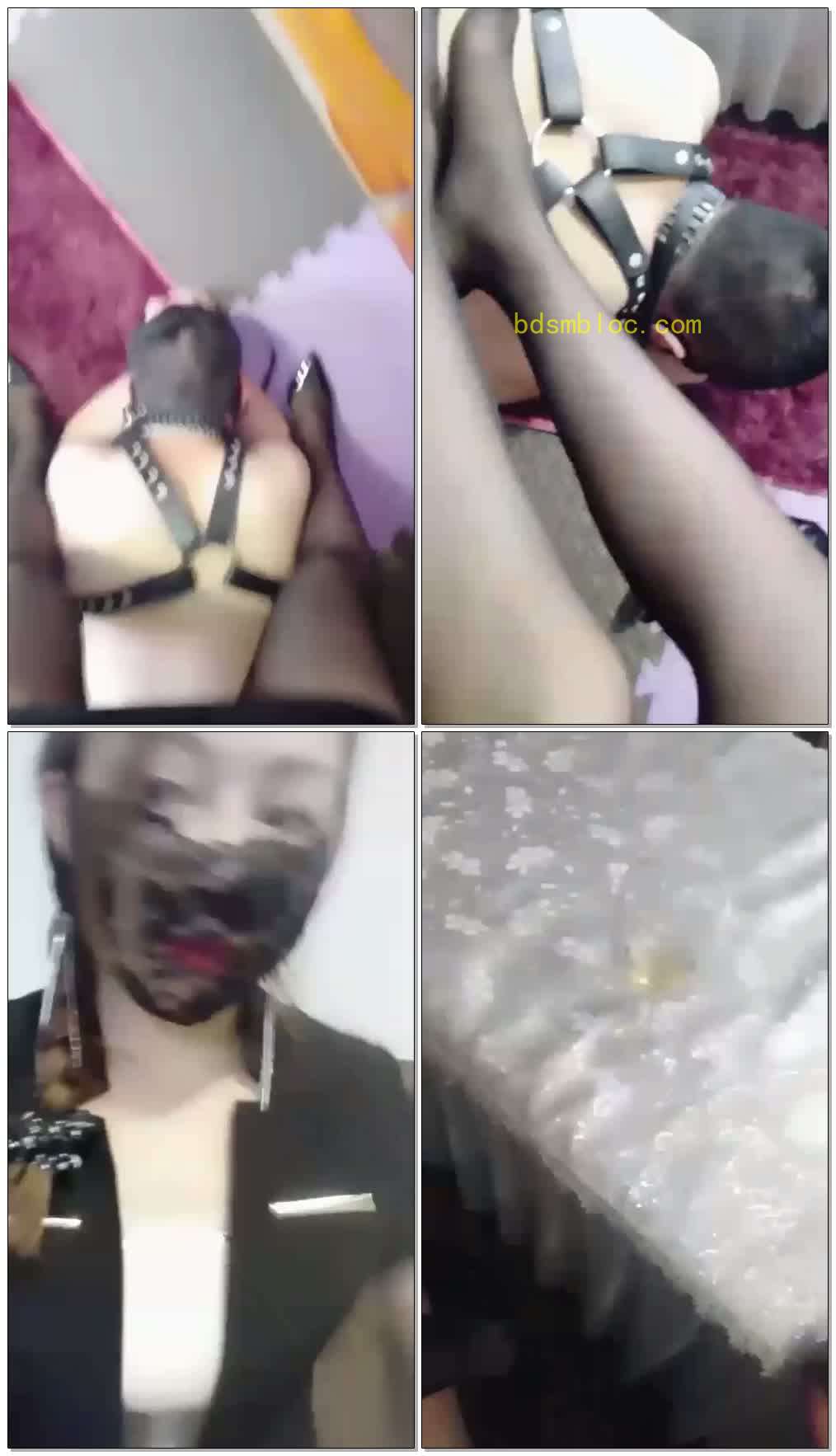 【蓝谷蒂S】贱狗第一次尝试圣水