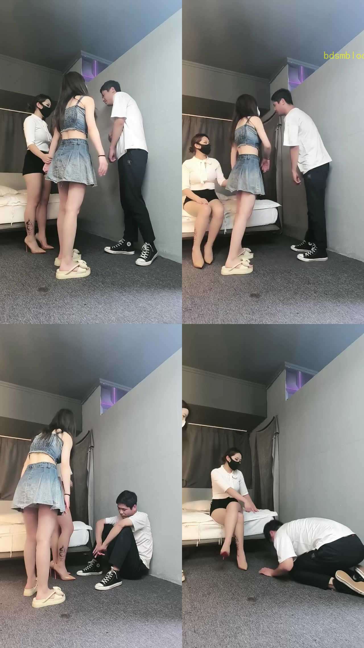 【诗琪】带闺蜜报复渣男-疯狂耳光重度踢踹