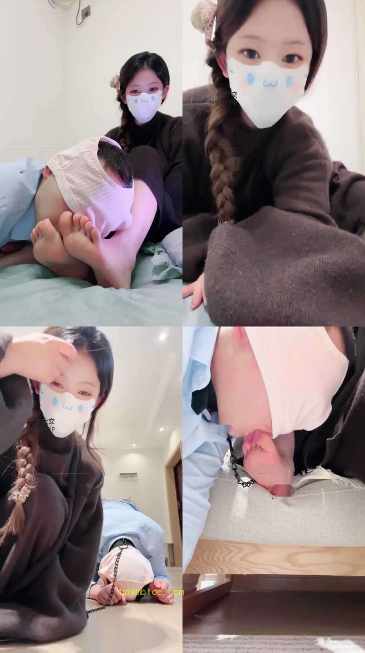 【一唯】裸足高跟的调教