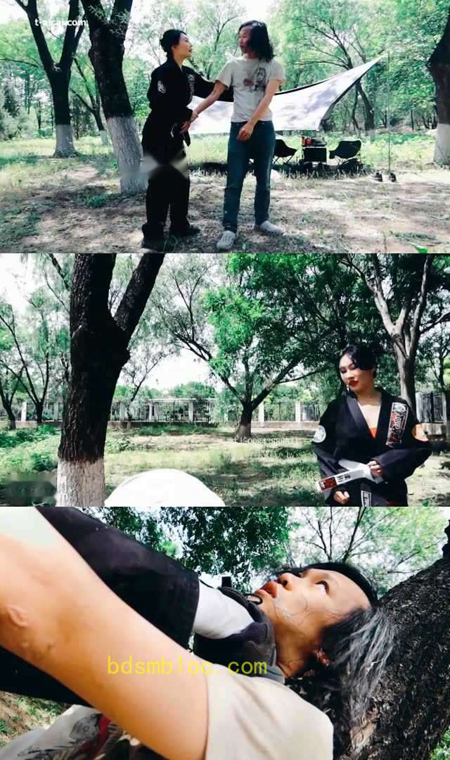 【冰时代】野外暴力踹脸踢死偷窥者冰果棍