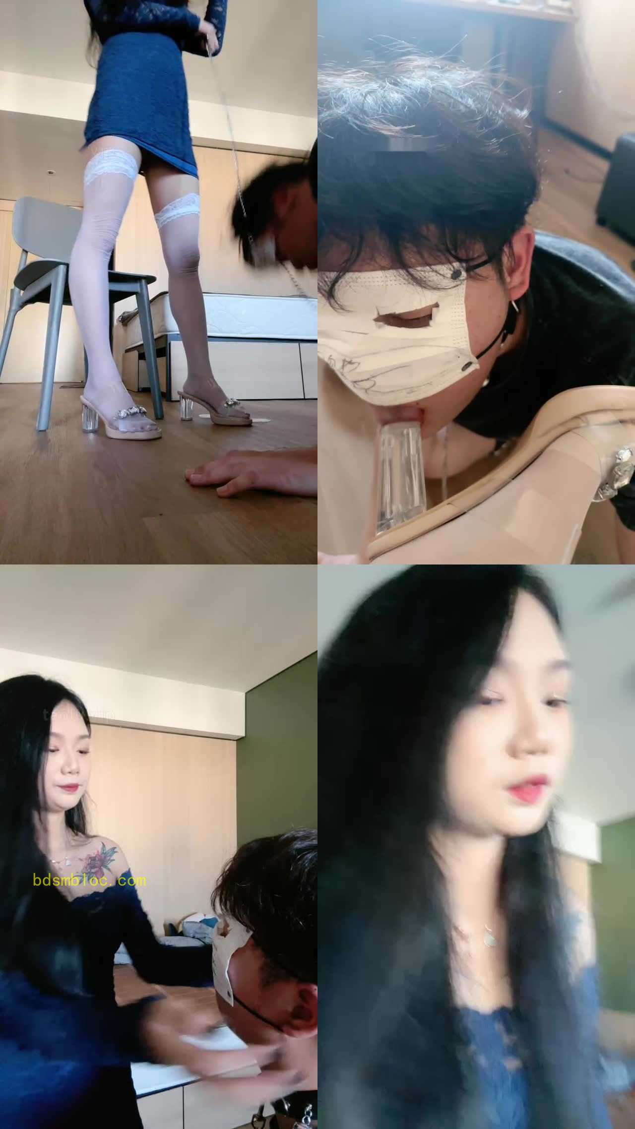 【莉宝儿】惩罚偷原味的素人邻居