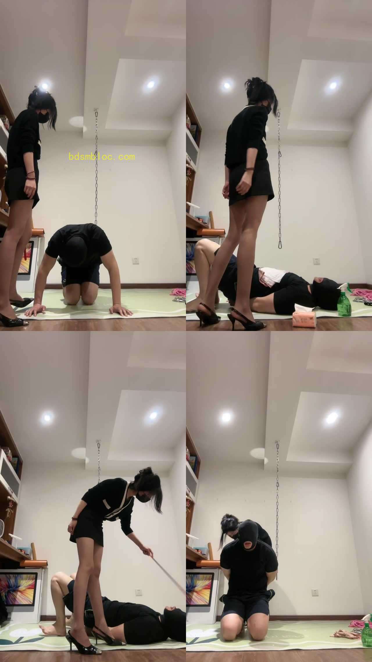 【周蜜】剧情-偷闻主人鞋后被极致惩罚