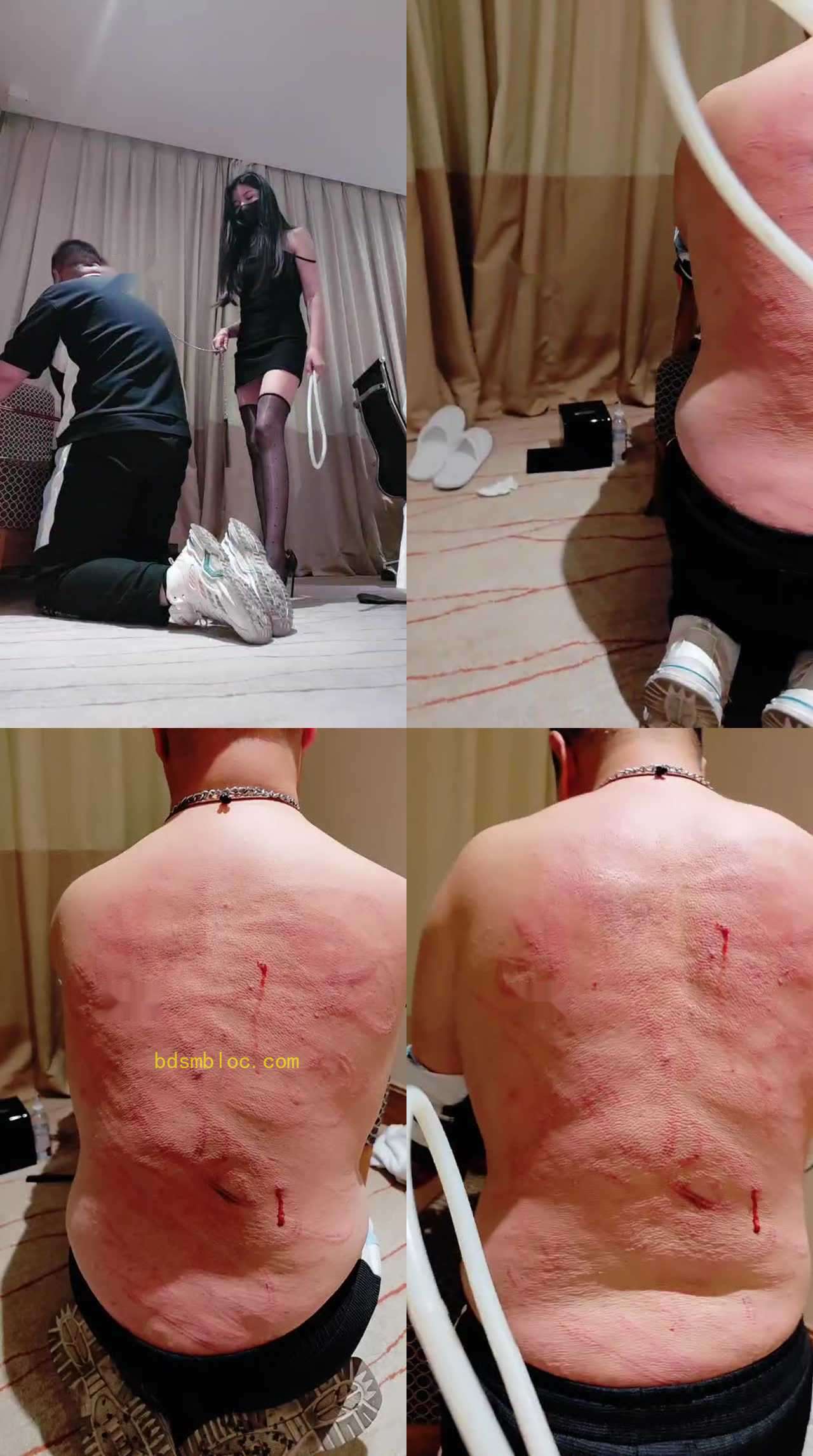【梓晨大大】超重度强制鞭打专场