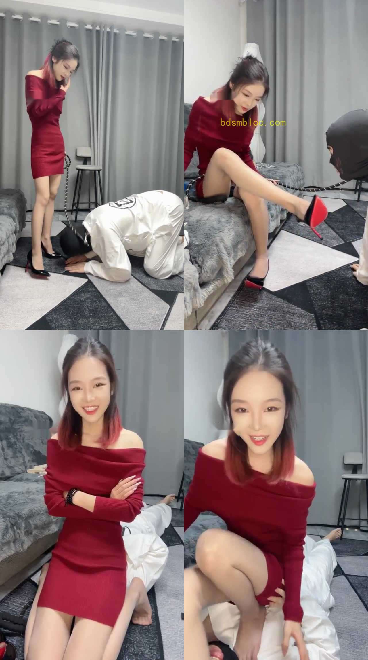 【阿楠】全体重踩头